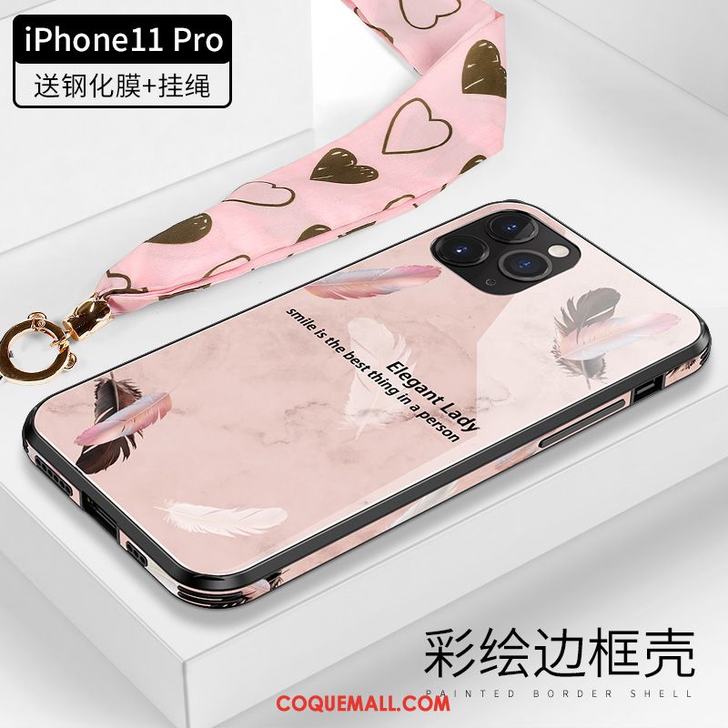 Étui iPhone 11 Pro Incassable Protection Élégant, Coque iPhone 11 Pro Très Mince Téléphone Portable