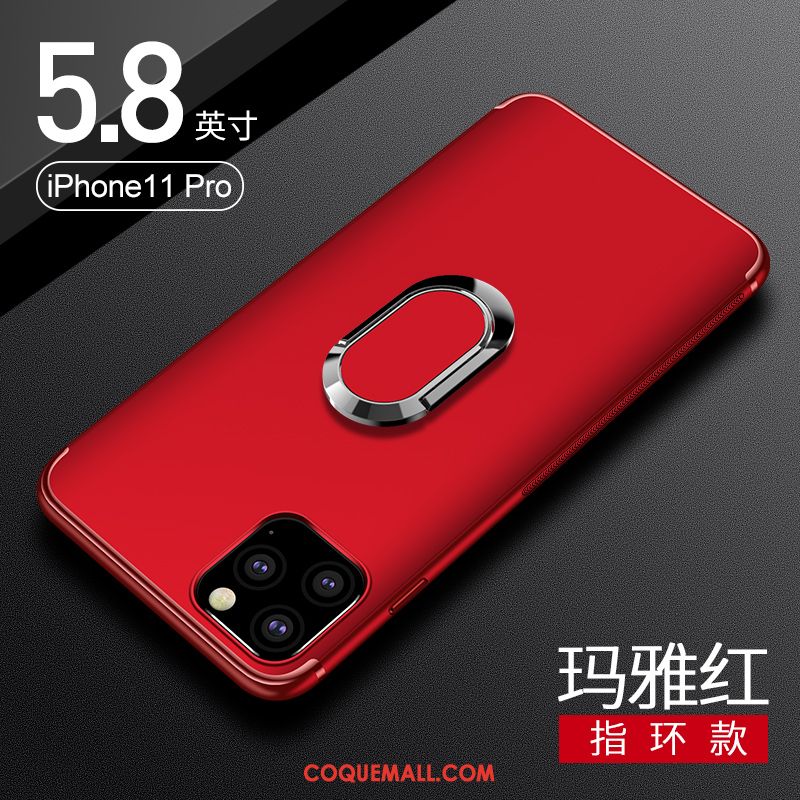 Étui iPhone 11 Pro Magnétisme Incassable Support, Coque iPhone 11 Pro Très Mince Tendance