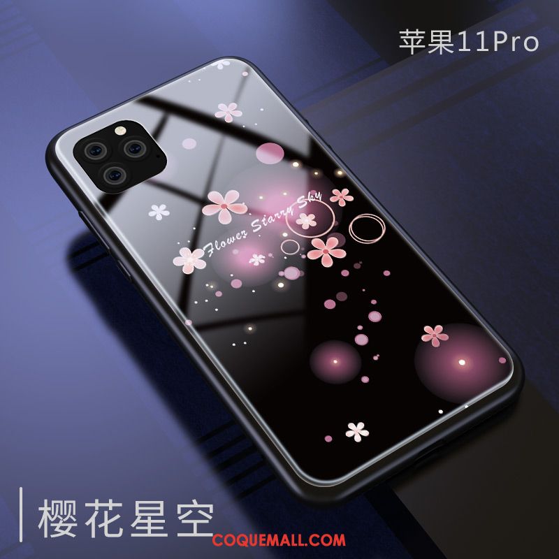 Étui iPhone 11 Pro Marque De Tendance Silicone Tout Compris, Coque iPhone 11 Pro Beau Verre