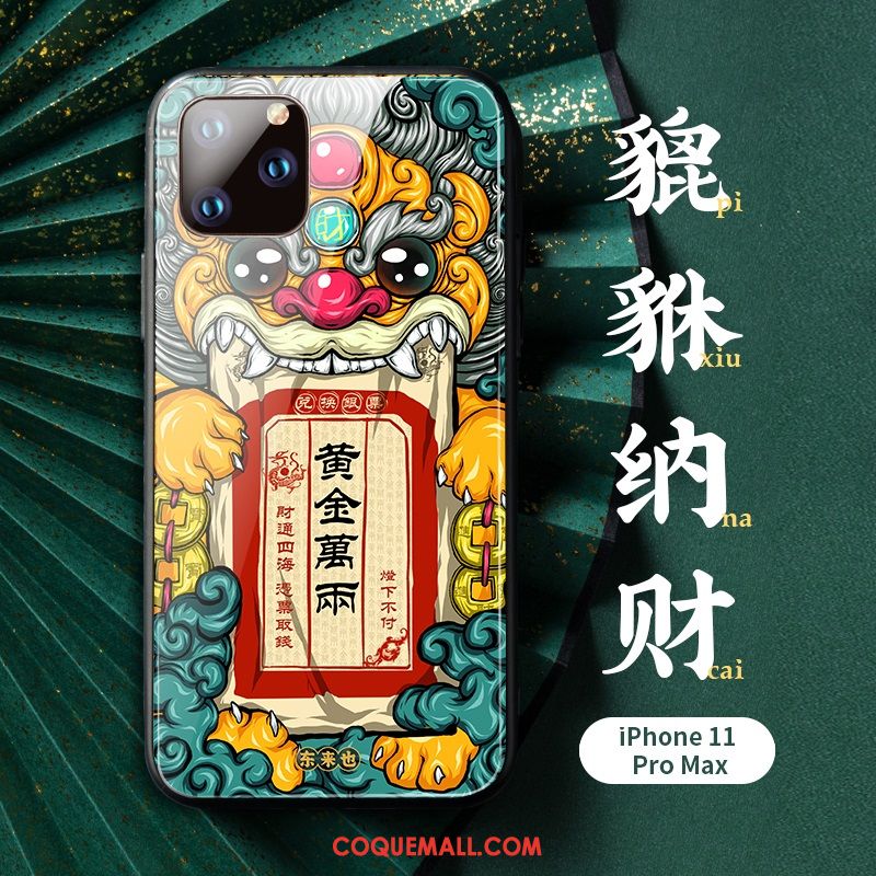 Étui iPhone 11 Pro Max Amoureux Téléphone Portable Marque De Tendance, Coque iPhone 11 Pro Max Rouge Créatif