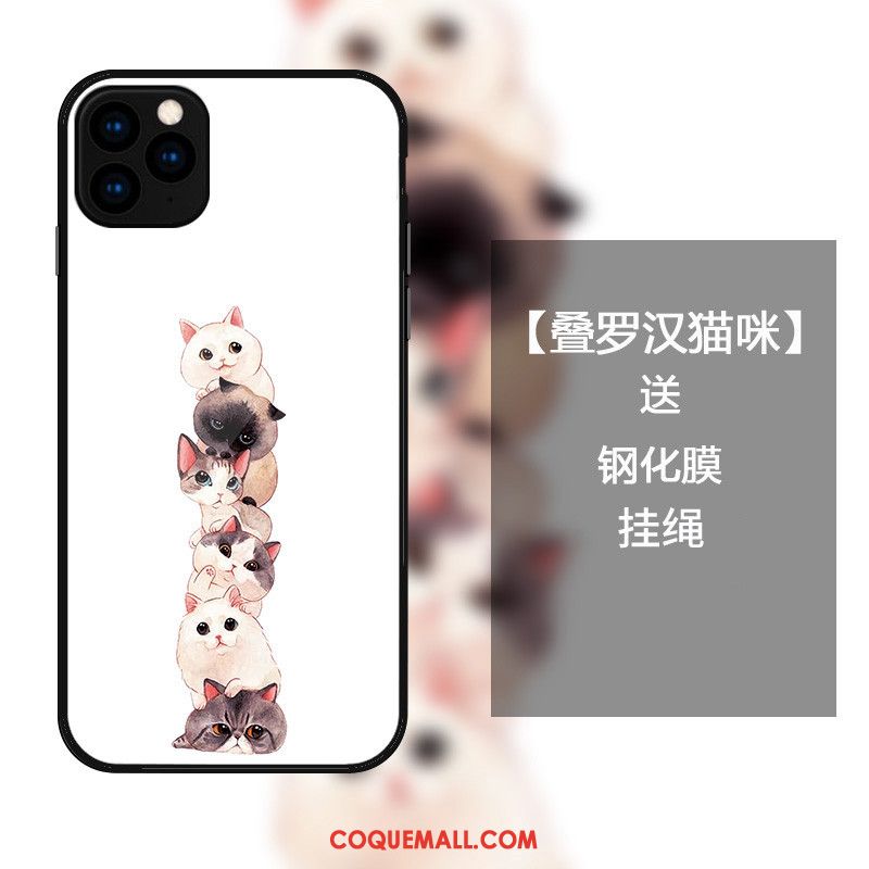 Étui iPhone 11 Pro Max Dessin Animé Téléphone Portable Protection, Coque iPhone 11 Pro Max Tout Compris Incassable