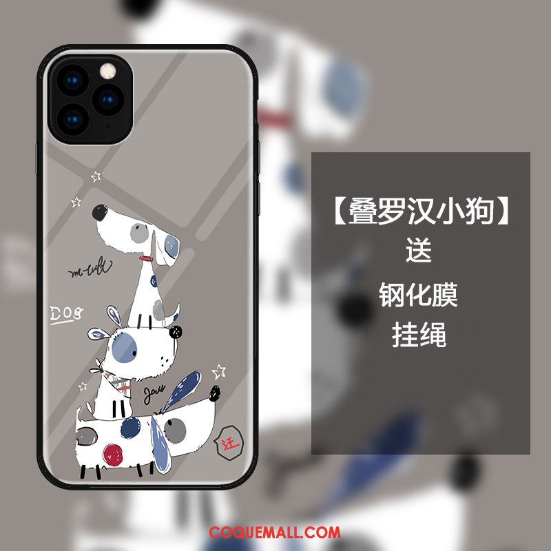 Étui iPhone 11 Pro Max Dessin Animé Téléphone Portable Protection, Coque iPhone 11 Pro Max Tout Compris Incassable