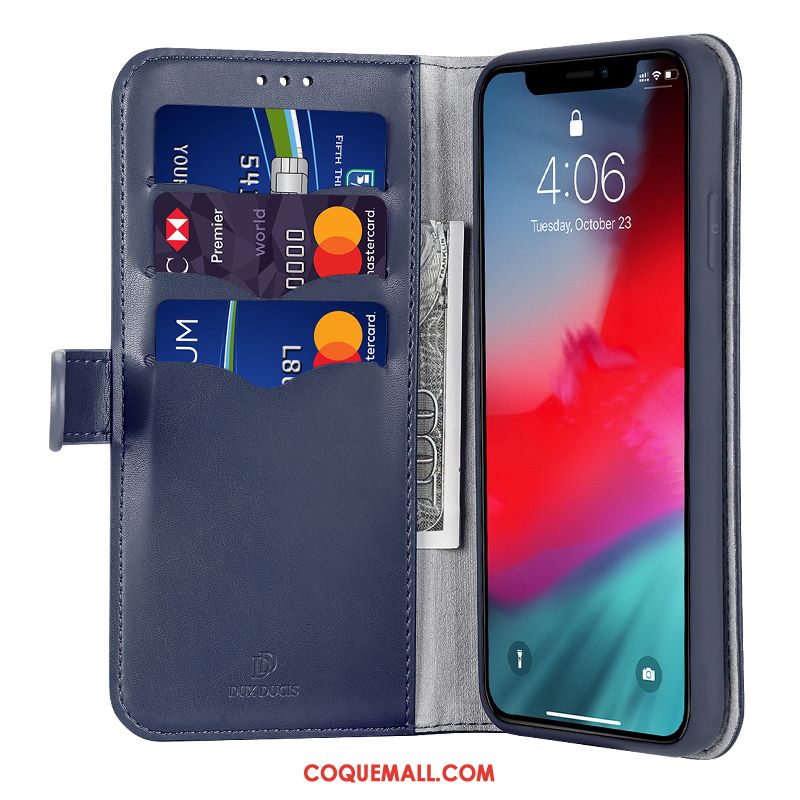 Étui iPhone 11 Pro Max En Cuir Tout Compris Protection, Coque iPhone 11 Pro Max Carte Business