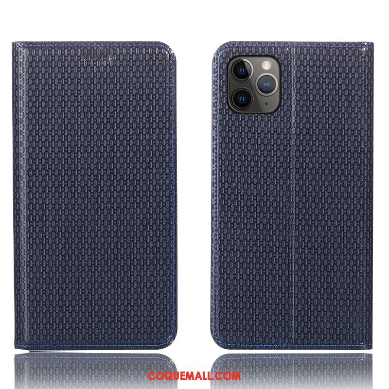 Étui iPhone 11 Pro Max Incassable Protection Tout Compris, Coque iPhone 11 Pro Max En Cuir Téléphone Portable Braun