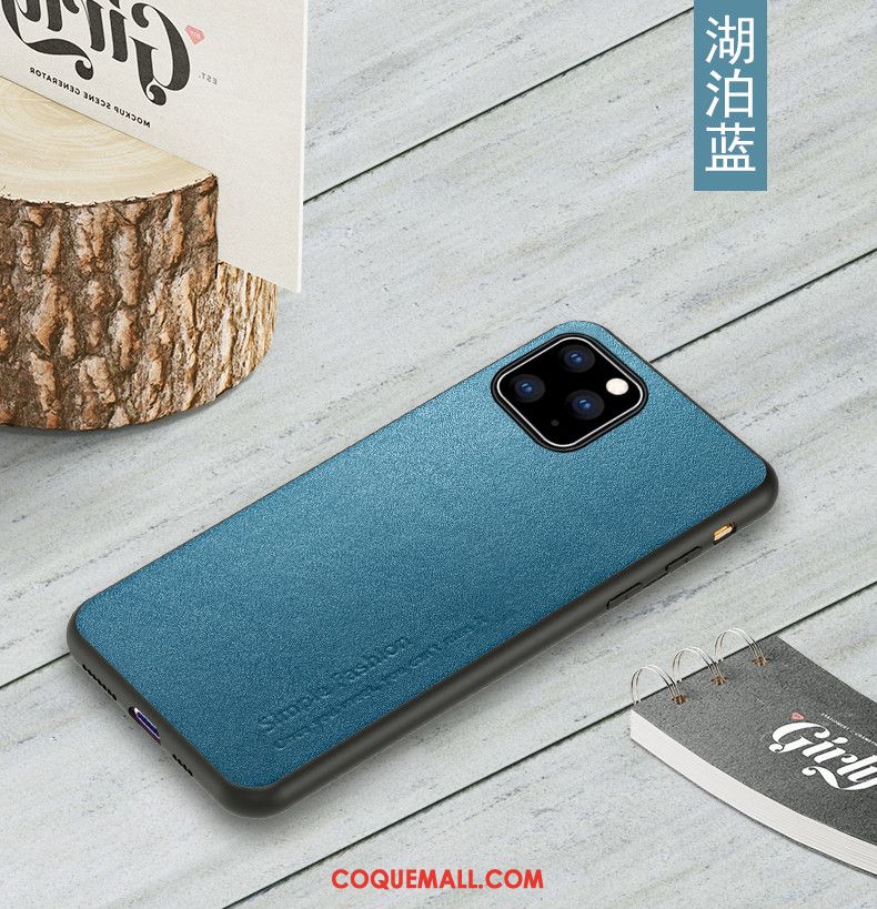 Étui iPhone 11 Pro Max Luxe Incassable Business, Coque iPhone 11 Pro Max En Cuir Modèle Fleurie