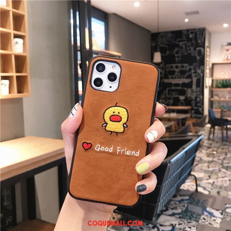 Étui iPhone 11 Pro Max Poulet Incassable Téléphone Portable, Coque iPhone 11 Pro Max Tout Compris Petit