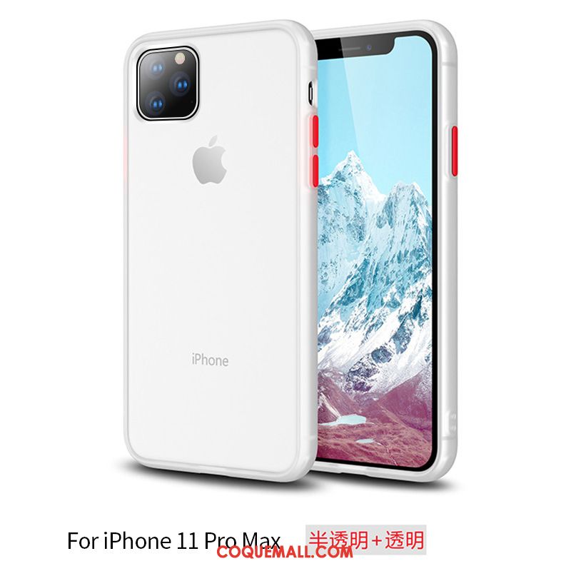 Étui iPhone 11 Pro Max Silicone Fluide Doux Délavé En Daim, Coque iPhone 11 Pro Max Incassable Bleu