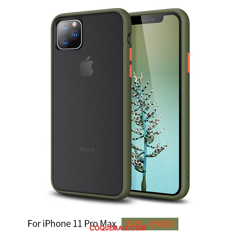 Étui iPhone 11 Pro Max Silicone Fluide Doux Délavé En Daim, Coque iPhone 11 Pro Max Incassable Bleu