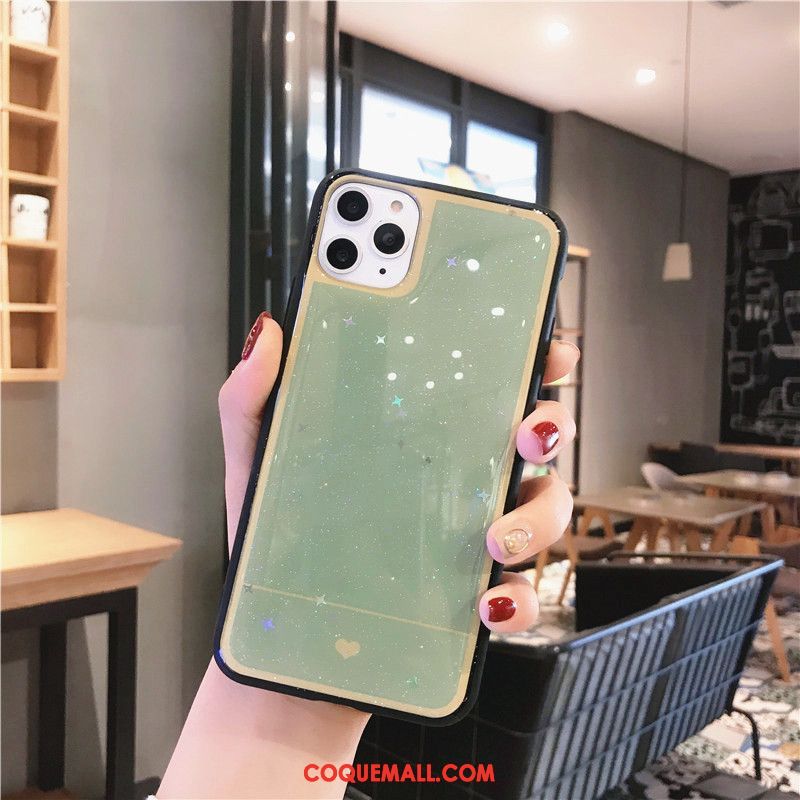 Étui iPhone 11 Pro Max Tout Compris Vert Téléphone Portable, Coque iPhone 11 Pro Max Rose Luxe