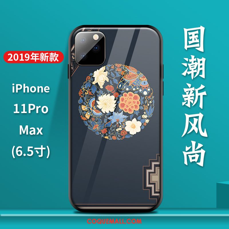 Étui iPhone 11 Pro Max Téléphone Portable Original Noir, Coque iPhone 11 Pro Max Nouveau Marque De Tendance