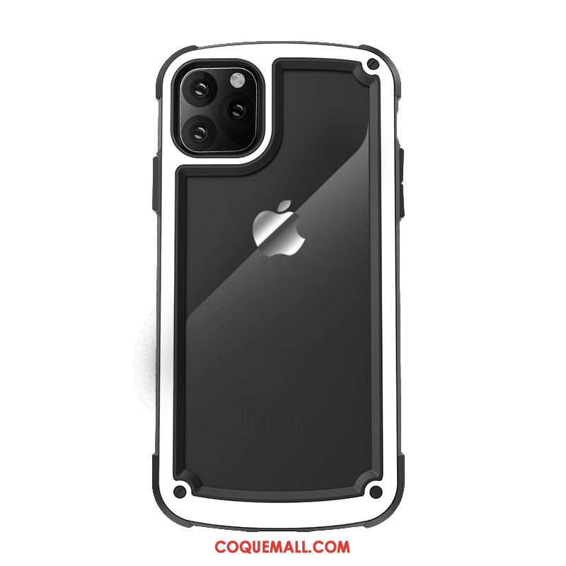 Étui iPhone 11 Pro Max Téléphone Portable Silicone Noir, Coque iPhone 11 Pro Max Nouveau Incassable