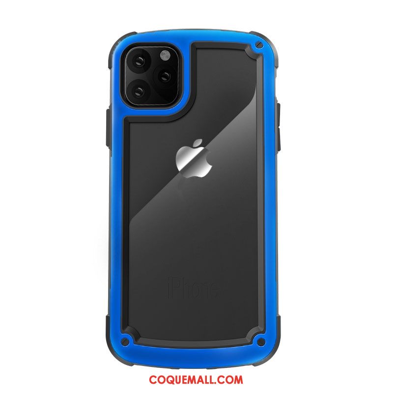 Étui iPhone 11 Pro Max Téléphone Portable Silicone Noir, Coque iPhone 11 Pro Max Nouveau Incassable