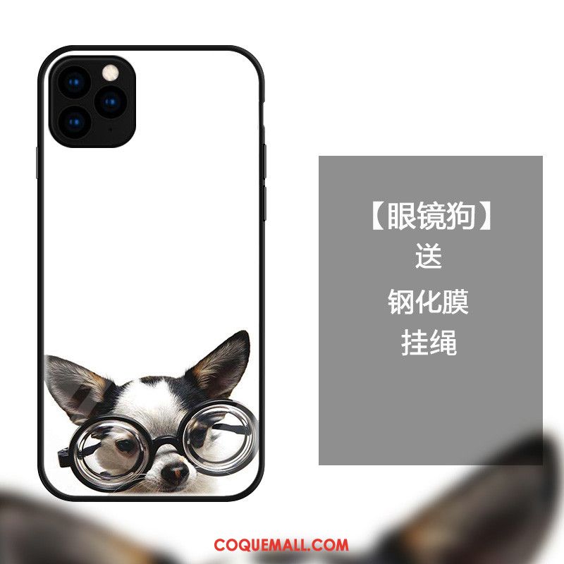 Étui iPhone 11 Pro Mignonne Incassable Amoureux, Coque iPhone 11 Pro Blanc Téléphone Portable