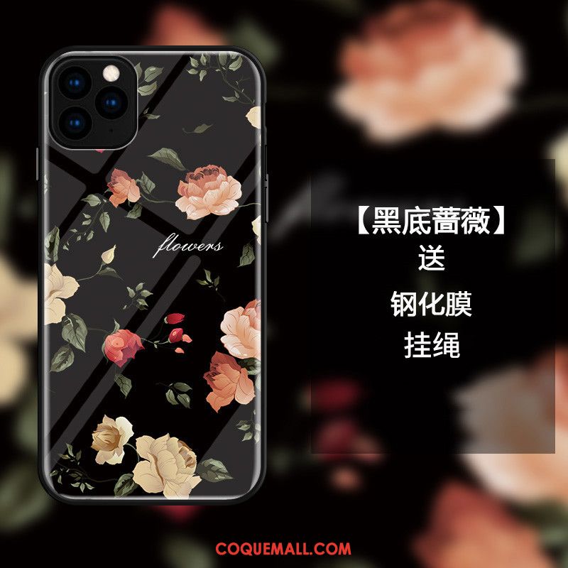 Étui iPhone 11 Pro Mode Rose Incassable, Coque iPhone 11 Pro Frais Simple