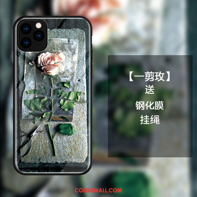 Étui iPhone 11 Pro Mode Rose Incassable, Coque iPhone 11 Pro Frais Simple