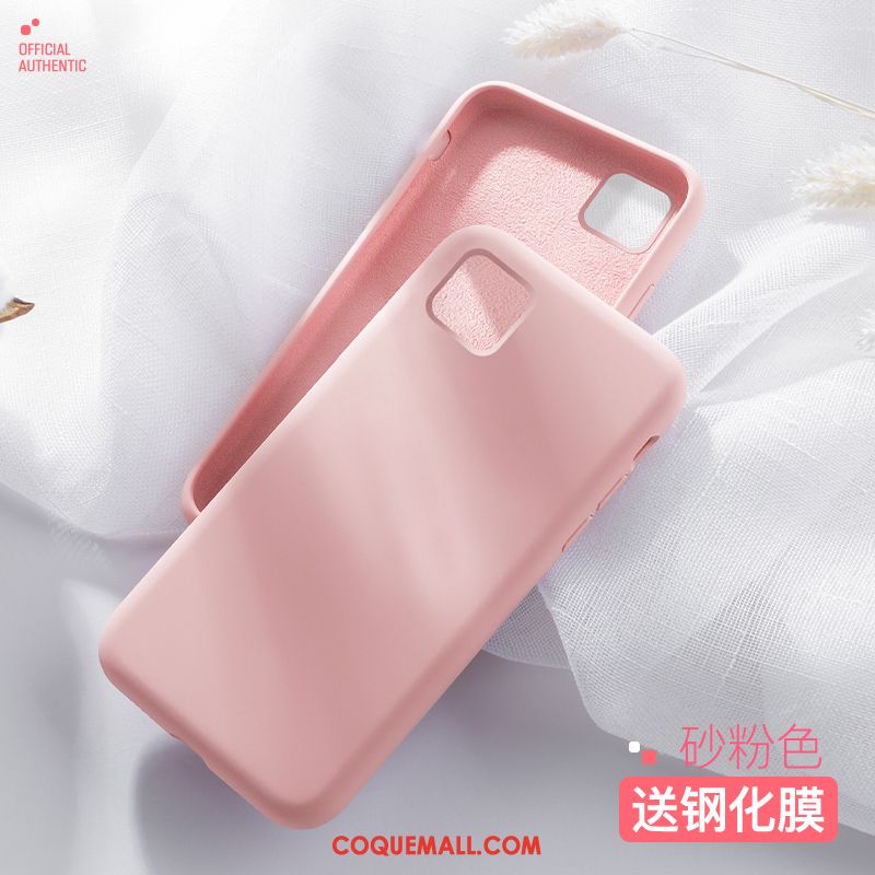 Étui iPhone 11 Pro Net Rouge Incassable Nouveau, Coque iPhone 11 Pro Silicone Téléphone Portable