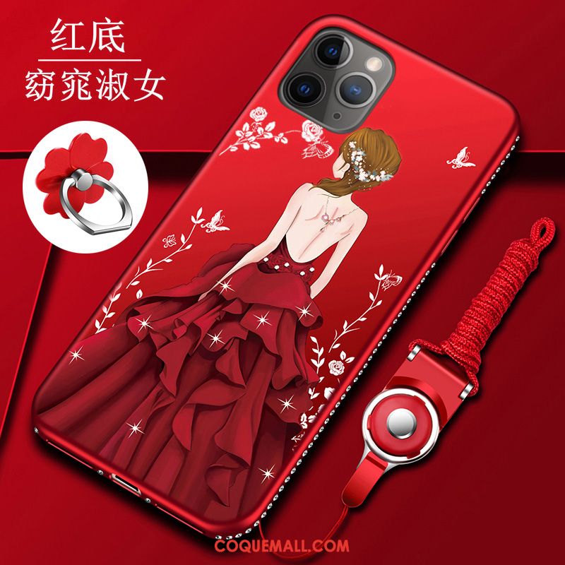 Étui iPhone 11 Pro Rouge Téléphone Portable Tout Compris, Coque iPhone 11 Pro Incassable Protection