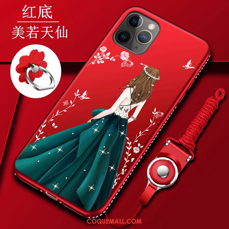 Étui iPhone 11 Pro Rouge Téléphone Portable Tout Compris, Coque iPhone 11 Pro Incassable Protection