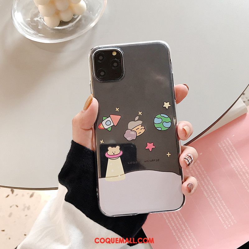 Étui iPhone 11 Pro Tout Compris Dessin Animé Ours, Coque iPhone 11 Pro Petit Tendance