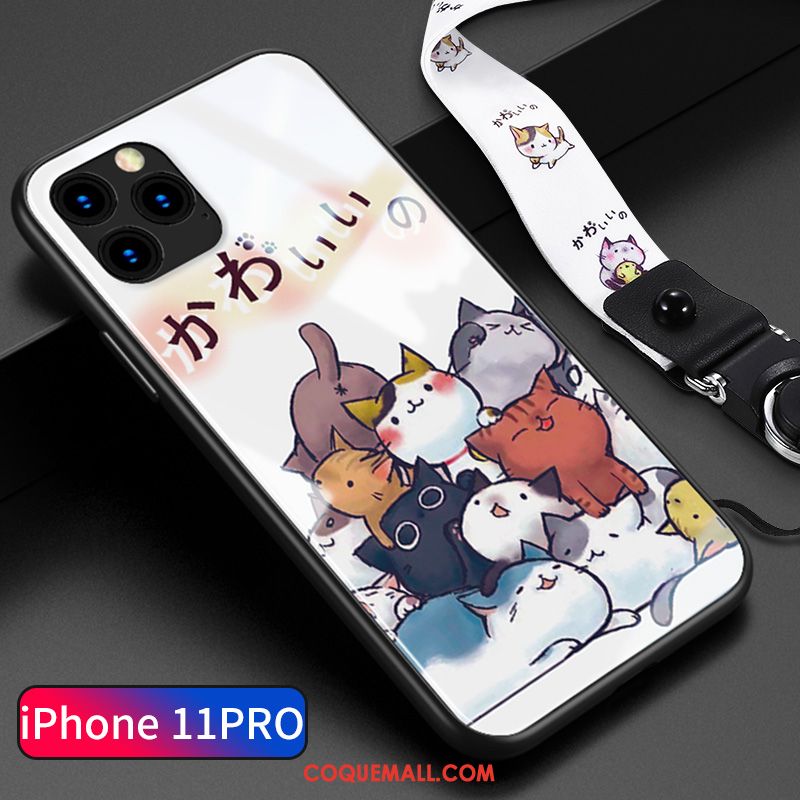 Étui iPhone 11 Pro Tout Compris Téléphone Portable Dessin Animé, Coque iPhone 11 Pro Très Mince Charmant