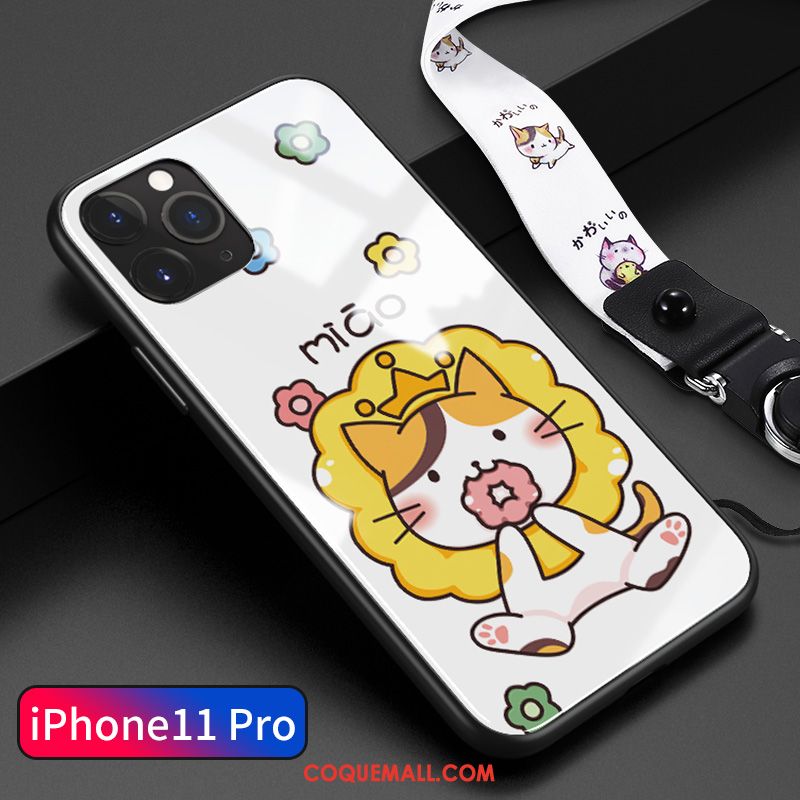 Étui iPhone 11 Pro Tout Compris Téléphone Portable Dessin Animé, Coque iPhone 11 Pro Très Mince Charmant