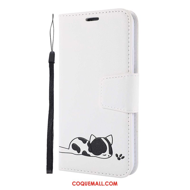 Étui iPhone 11 Pro Téléphone Portable Dessin Animé Portefeuille, Coque iPhone 11 Pro En Cuir Rouge