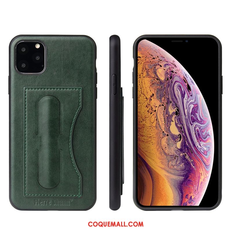 Étui iPhone 11 Pro Téléphone Portable Incassable Protection Contre Les Explosions, Coque iPhone 11 Pro En Cuir Tout Compris