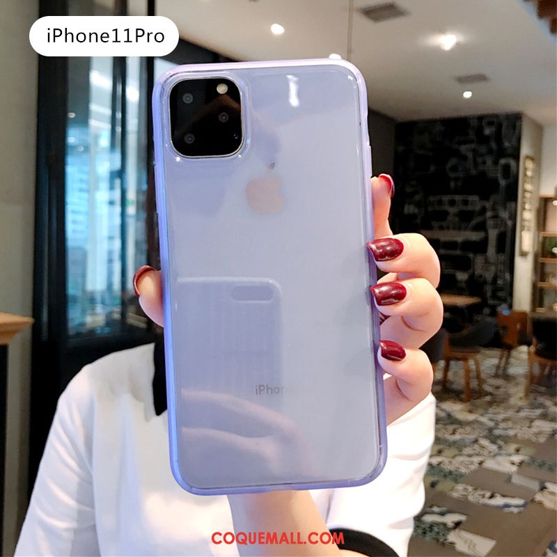 Étui iPhone 11 Pro Téléphone Portable Tout Compris Blanc, Coque iPhone 11 Pro Simple Protection