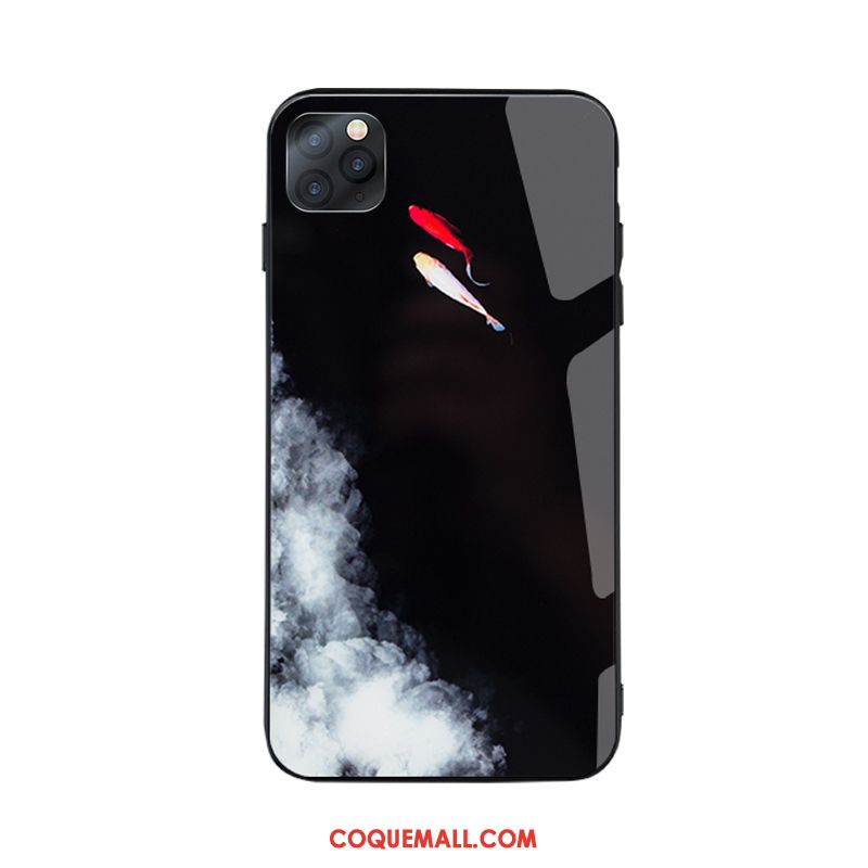 Étui iPhone 11 Pro Vent Créatif Personnalité, Coque iPhone 11 Pro Téléphone Portable Net Rouge