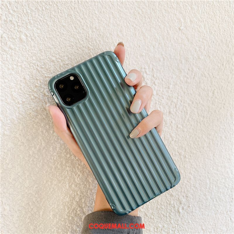 Étui iPhone 11 Pro Vert Fluide Doux Tout Compris, Coque iPhone 11 Pro Silicone Simple