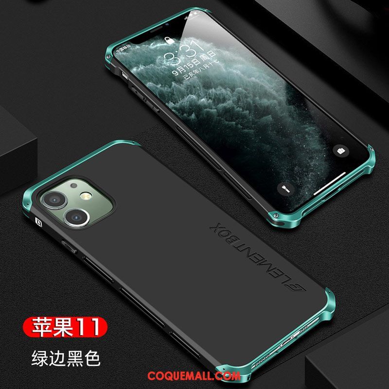 Étui iPhone 11 Protection Silicone Tendance, Coque iPhone 11 Luxe Incassable