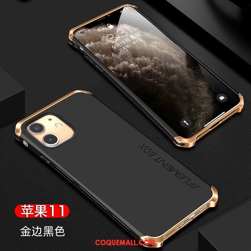 Étui iPhone 11 Protection Silicone Tendance, Coque iPhone 11 Luxe Incassable