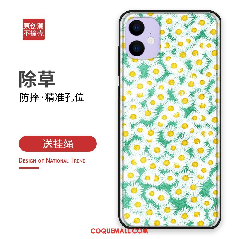 Étui iPhone 11 Silicone Créatif Tout Compris, Coque iPhone 11 Incassable Protection