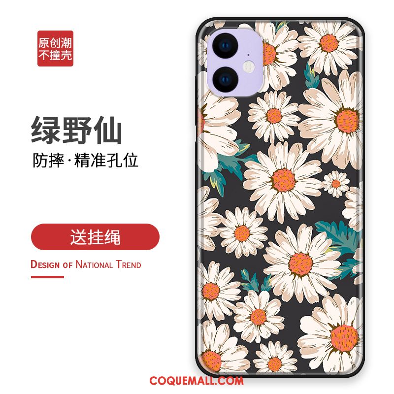 Étui iPhone 11 Silicone Créatif Tout Compris, Coque iPhone 11 Incassable Protection