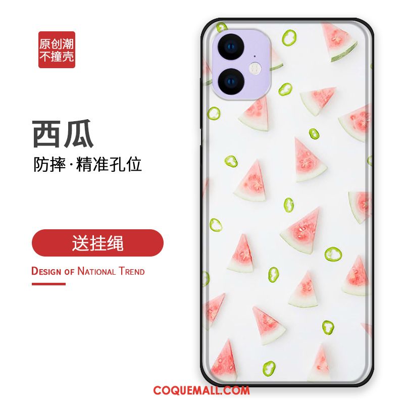 Étui iPhone 11 Silicone Créatif Tout Compris, Coque iPhone 11 Incassable Protection