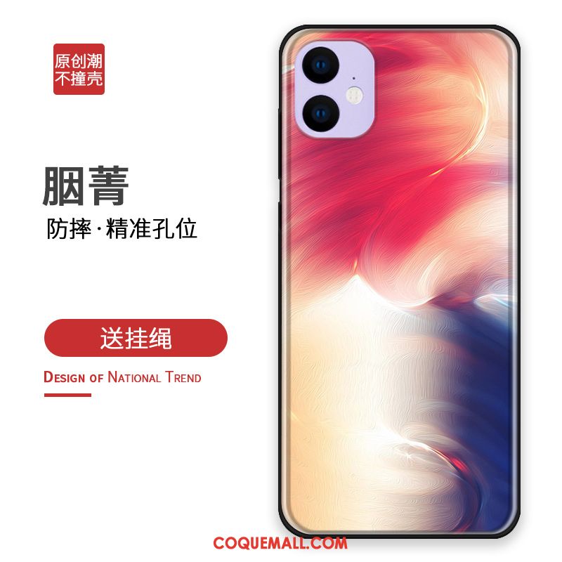 Étui iPhone 11 Tout Compris Téléphone Portable Créatif, Coque iPhone 11 Marque De Tendance Personnalité