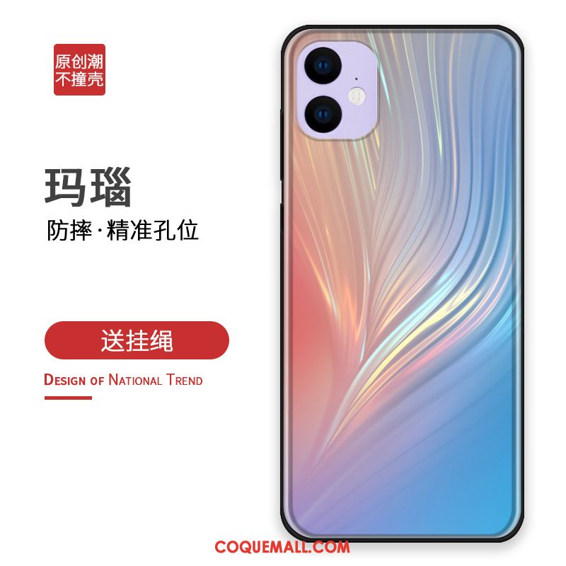 Étui iPhone 11 Tout Compris Téléphone Portable Créatif, Coque iPhone 11 Marque De Tendance Personnalité