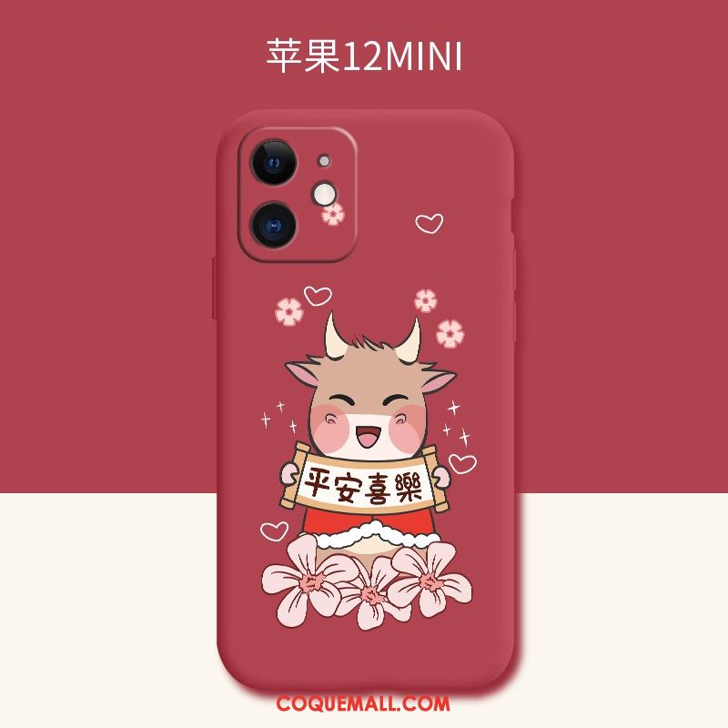 Étui iPhone 12 Mini Charmant Tendance Nouveau, Coque iPhone 12 Mini Créatif Dessin Animé