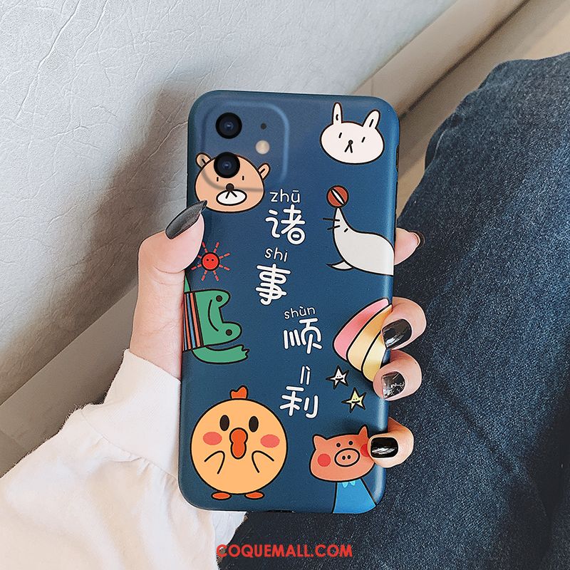 Étui iPhone 12 Mini Dessin Animé Téléphone Portable Tout Compris, Coque iPhone 12 Mini Personnalité Créatif