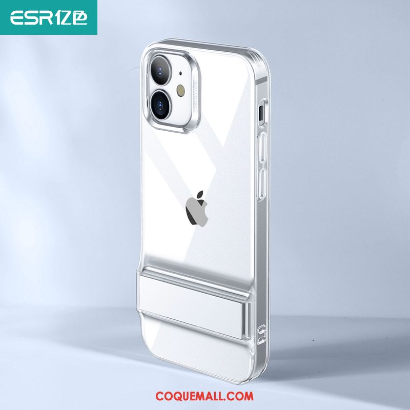 Étui iPhone 12 Mini Nouveau Incassable Transparent, Coque iPhone 12 Mini Très Mince Silicone