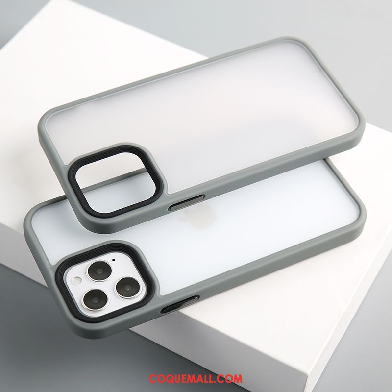 Étui iPhone 12 Mini Tout Compris Protection Transparent, Coque iPhone 12 Mini Silicone Incassable