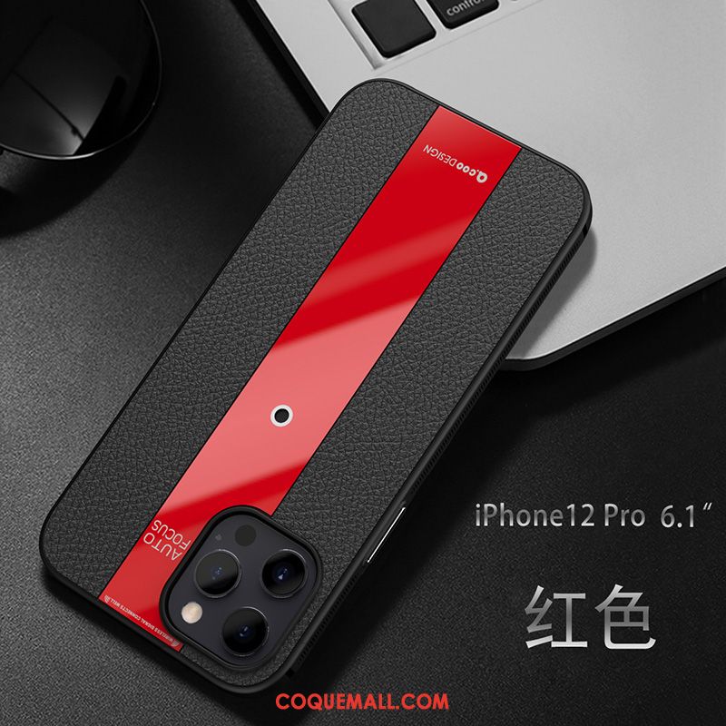 Étui iPhone 12 Pro Incassable Business Modèle Fleurie, Coque iPhone 12 Pro Amoureux Protection