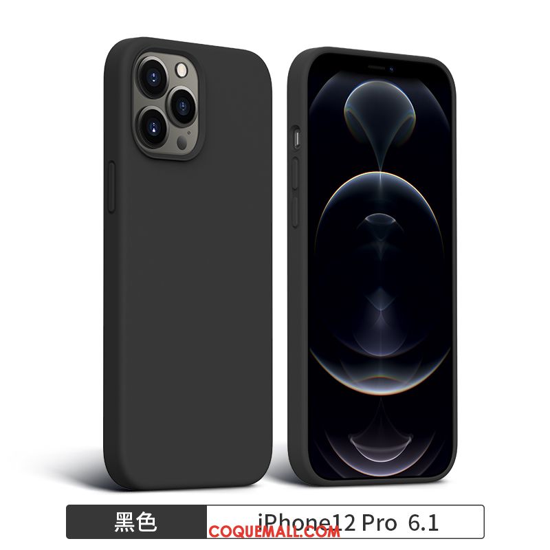 Étui iPhone 12 Pro Incassable Protection Silicone, Coque iPhone 12 Pro Tout Compris Marque De Tendance