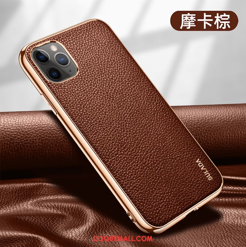 Étui iPhone 12 Pro Luxe Nouveau Tout Compris, Coque iPhone 12 Pro Personnalité En Cuir