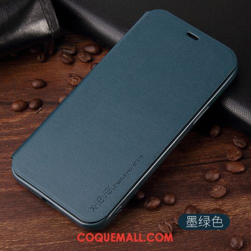 Étui iPhone 12 Pro Max Business Tout Compris Téléphone Portable, Coque iPhone 12 Pro Max Vert Incassable