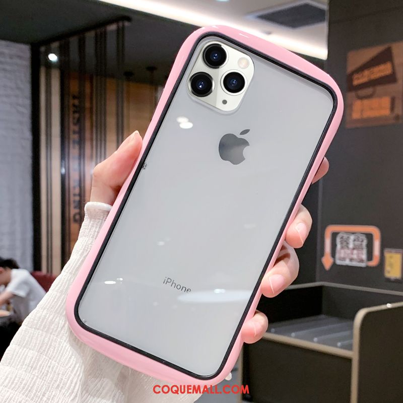 Étui iPhone 12 Pro Max Silicone Transparent Petit, Coque iPhone 12 Pro Max Verre Luxe