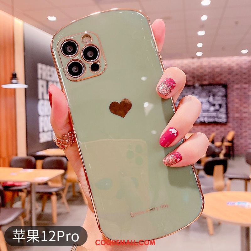 Étui iPhone 12 Pro Personnalité Incassable Tout Compris, Coque iPhone 12 Pro Téléphone Portable Silicone