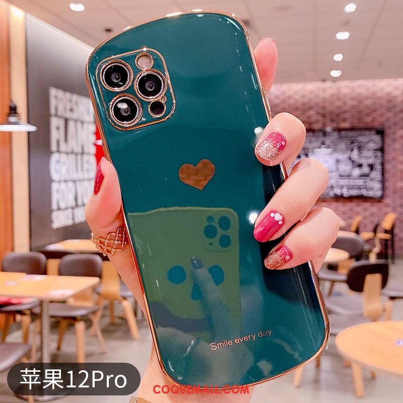 Étui iPhone 12 Pro Personnalité Incassable Tout Compris, Coque iPhone 12 Pro Téléphone Portable Silicone