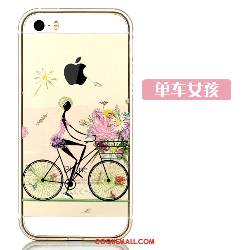 Étui iPhone 5 / 5s Couvercle Arrière Transparent Protection, Coque iPhone 5 / 5s Nouveau Chat