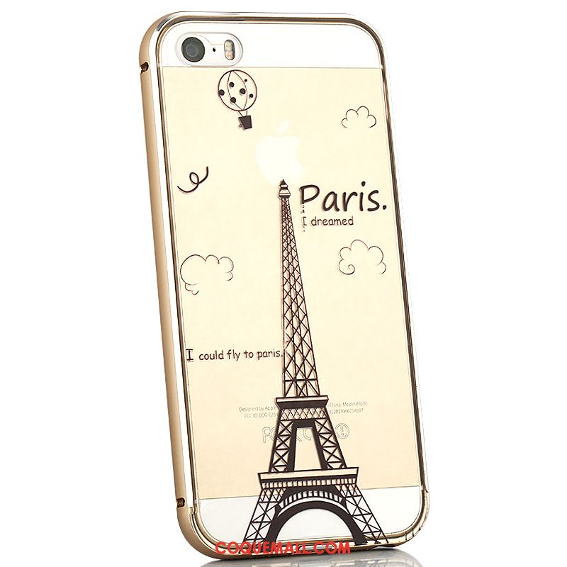 Étui iPhone 5 / 5s Couvercle Arrière Transparent Protection, Coque iPhone 5 / 5s Nouveau Chat